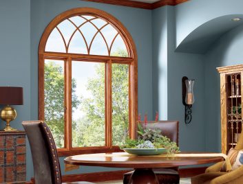 marvin casement round top window