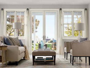 marvin fiberglass hinged french door